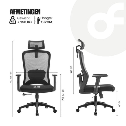 PostureSync OS140 Bureaustoel